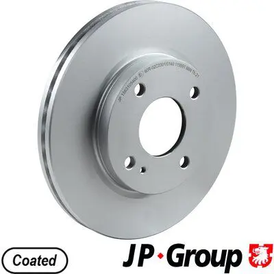 Handler.Part Brake disc JP GROUP 1563105400 1