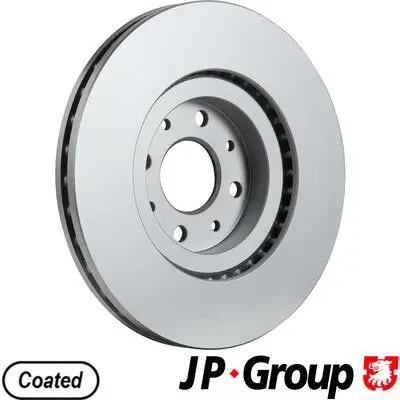 Handler.Part Brake disc JP GROUP 3363100900 2