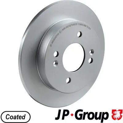 Handler.Part Brake disc JP GROUP 3663200700 1