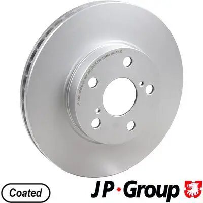 Handler.Part Brake disc JP GROUP 4863100600 1