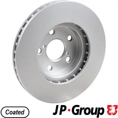 Handler.Part Brake disc JP GROUP 4863100600 2