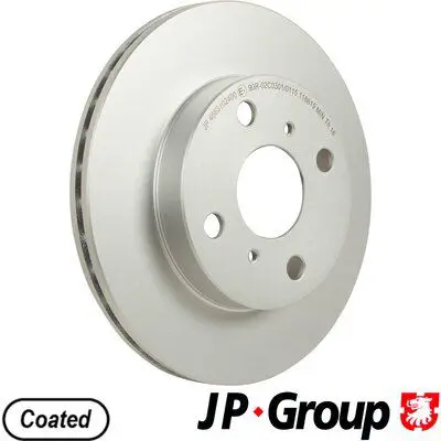 Handler.Part Brake disc JP GROUP 4863102400 1