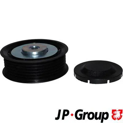 Handler.Part Tensioner pulley, v-ribbed belt JP GROUP 1118303800 1