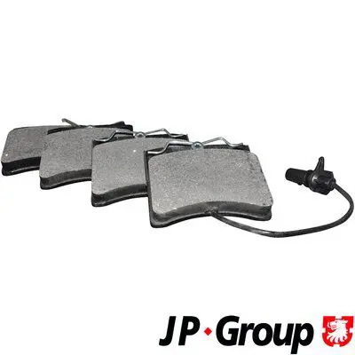 Handler.Part Brake pad set, disc brake JP GROUP 1163603810 1