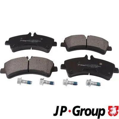 Handler.Part Brake pad set, disc brake JP GROUP 1163705710 1