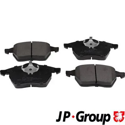 Handler.Part Brake pad set, disc brake JP GROUP 1163605110 1