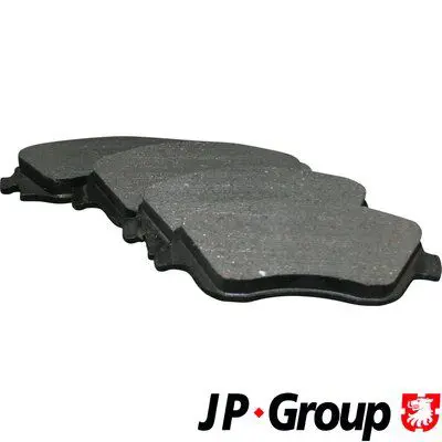 Handler.Part Brake pad set, disc brake JP GROUP 1263601110 1