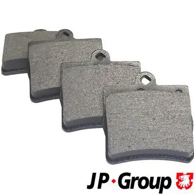 Handler.Part Brake pad set, disc brake JP GROUP 1363700510 1