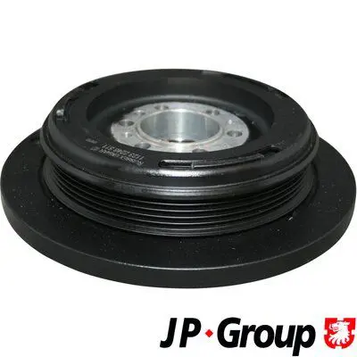 Handler.Part Belt pulley, crankshaft JP GROUP 1418300200 1