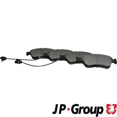 Handler.Part Brake pad set, disc brake JP GROUP 1163607710 1