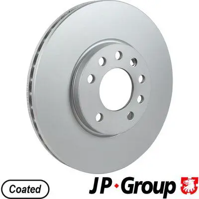 Handler.Part Brake disc JP GROUP 1263104900 1