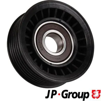 Handler.Part Tensioner pulley, v-ribbed belt JP GROUP 1518303800 1