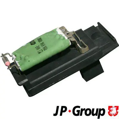 Handler.Part Resistor, interior blower JP GROUP 1596850100 1