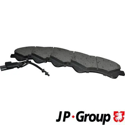 Handler.Part Brake pad set, disc brake JP GROUP 1563603310 1