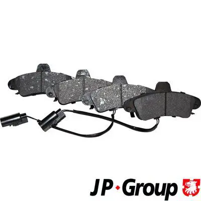 Handler.Part Brake pad set, disc brake JP GROUP 1563700310 1