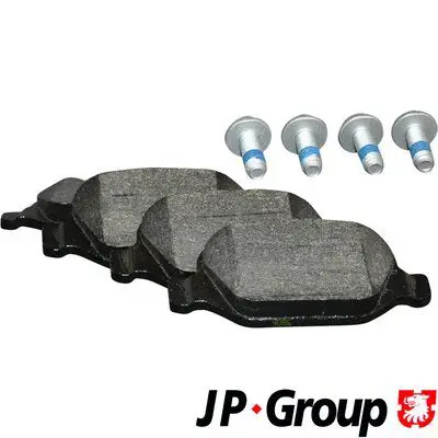 Handler.Part Brake pad set, disc brake JP GROUP 3363700110 1