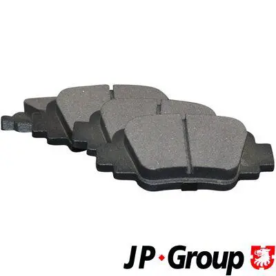 Handler.Part Brake pad set, disc brake JP GROUP 4063700210 1