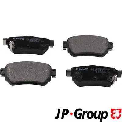 Handler.Part Brake Pad Set, disc brake JP GROUP 4063701110 1