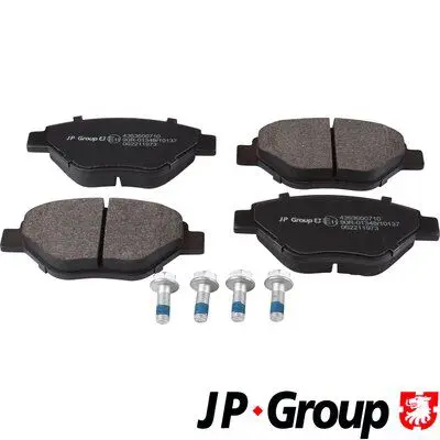 Handler.Part Brake Pad Set, disc brake JP GROUP 4363600710 1