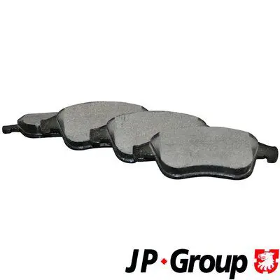 Handler.Part Brake pad set, disc brake JP GROUP 4363601310 1