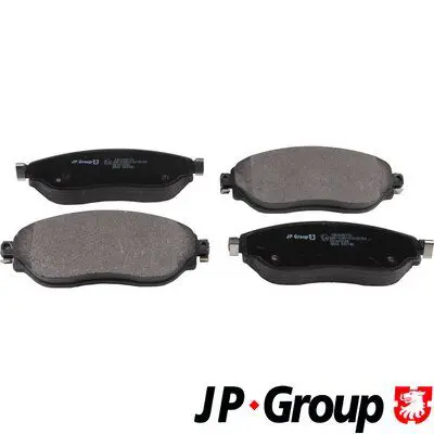 Handler.Part Brake Pad Set, disc brake JP GROUP 4363606110 1