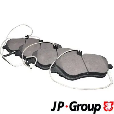 Handler.Part Brake pad set, disc brake JP GROUP 4163601410 1