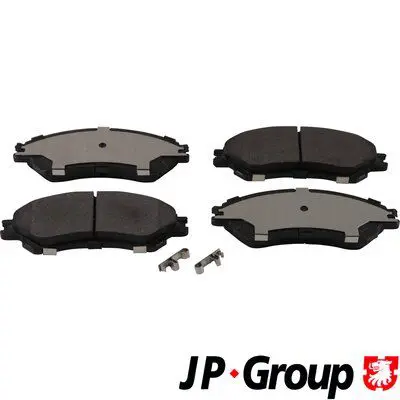 Handler.Part Brake Pad Set, disc brake JP GROUP 4763604510 1