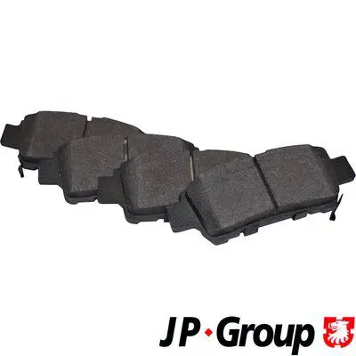 Handler.Part Brake pad set, disc brake JP GROUP 4863700510 1