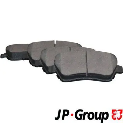 Handler.Part Brake pad set, disc brake JP GROUP 4363601910 1