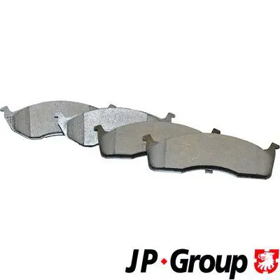 Handler.Part Brake pad set, disc brake JP GROUP 5063600210 1