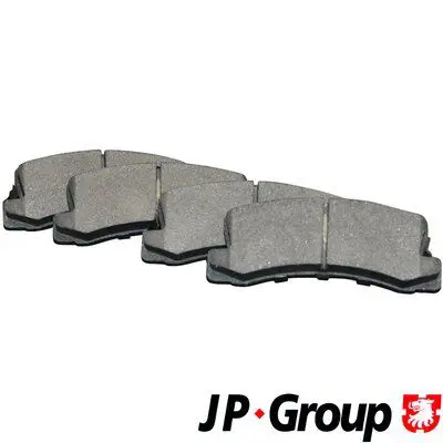 Handler.Part Brake pad set, disc brake JP GROUP 4863700110 1