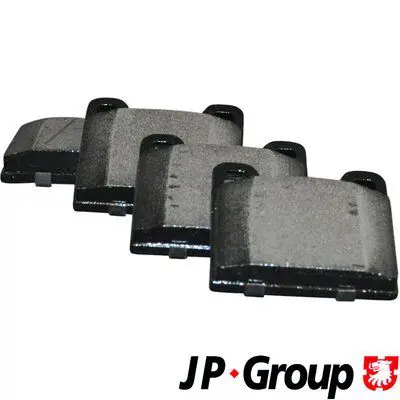 Handler.Part Brake pad set, disc brake JP GROUP 4963700210 1