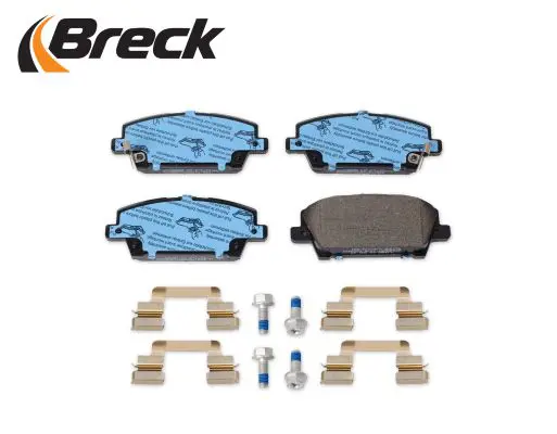 Handler.Part Brake pad set, disc brake BRECK 240870070110 3