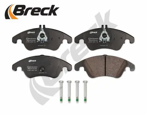 Handler.Part Brake pad set, disc brake BRECK 243100055100 3