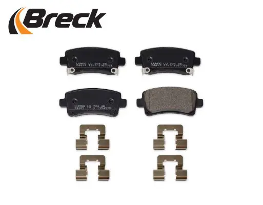 Handler.Part Brake pad set, disc brake BRECK 244210070410 3