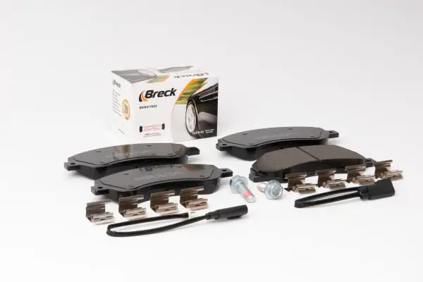 Handler.Part Brake pad set, disc brake BRECK 244840070310 2