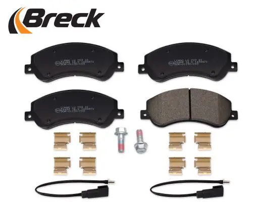 Handler.Part Brake pad set, disc brake BRECK 244840070310 3