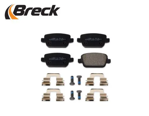 Handler.Part Brake pad set, disc brake BRECK 245370070200 3