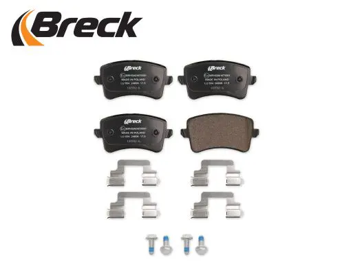 Handler.Part Brake pad set, disc brake BRECK 246060055400 3