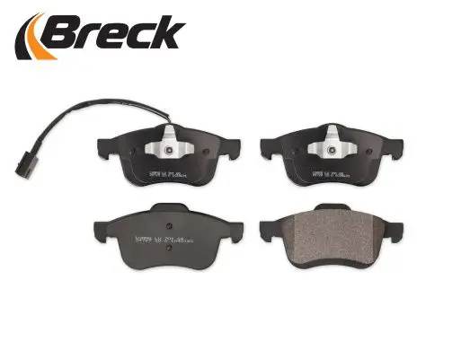 Handler.Part Brake pad set, disc brake BRECK 247270070110 3