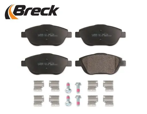 Handler.Part Brake pad set, disc brake BRECK 248830070200 3