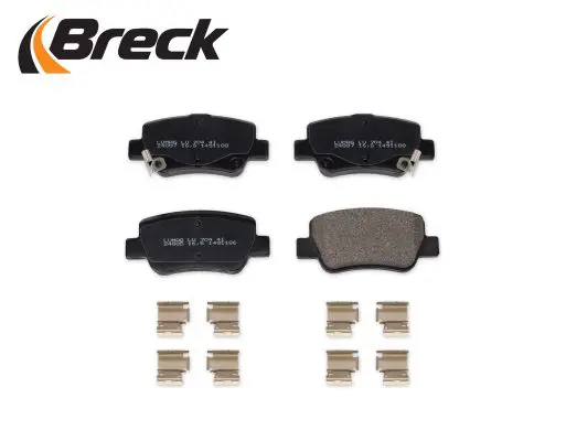 Handler.Part Brake pad set, disc brake BRECK 248850070410 3