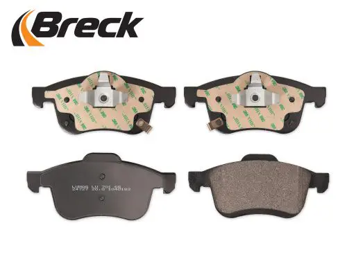 Handler.Part Brake pad set, disc brake BRECK 259060070100 3