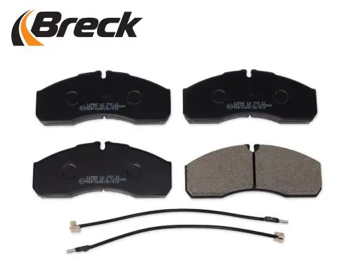 Handler.Part Brake pad set, disc brake BRECK 291600070300 3