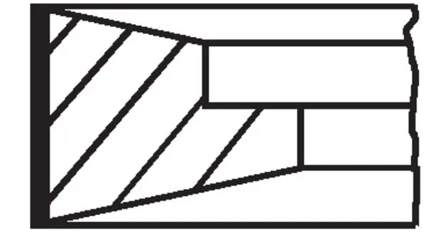 Handler.Part Piston ring kit MAHLE 06165N0 1