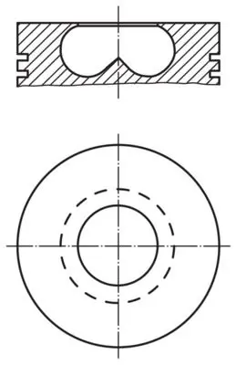 Handler.Part Piston MAHLE 0156900 1