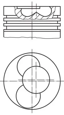 Handler.Part Piston MAHLE 2097100 1