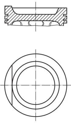 Handler.Part Piston MAHLE 0347400 1