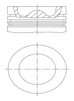 Handler.Part Piston MAHLE 0380300 1