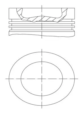 Handler.Part Piston MAHLE 0380800 1